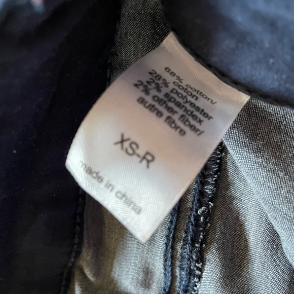 Maurices size XS skinny colored denim - navy & khaki - Picture 3 of 4